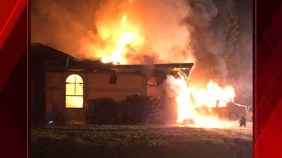 Port St. Lucie house fire 