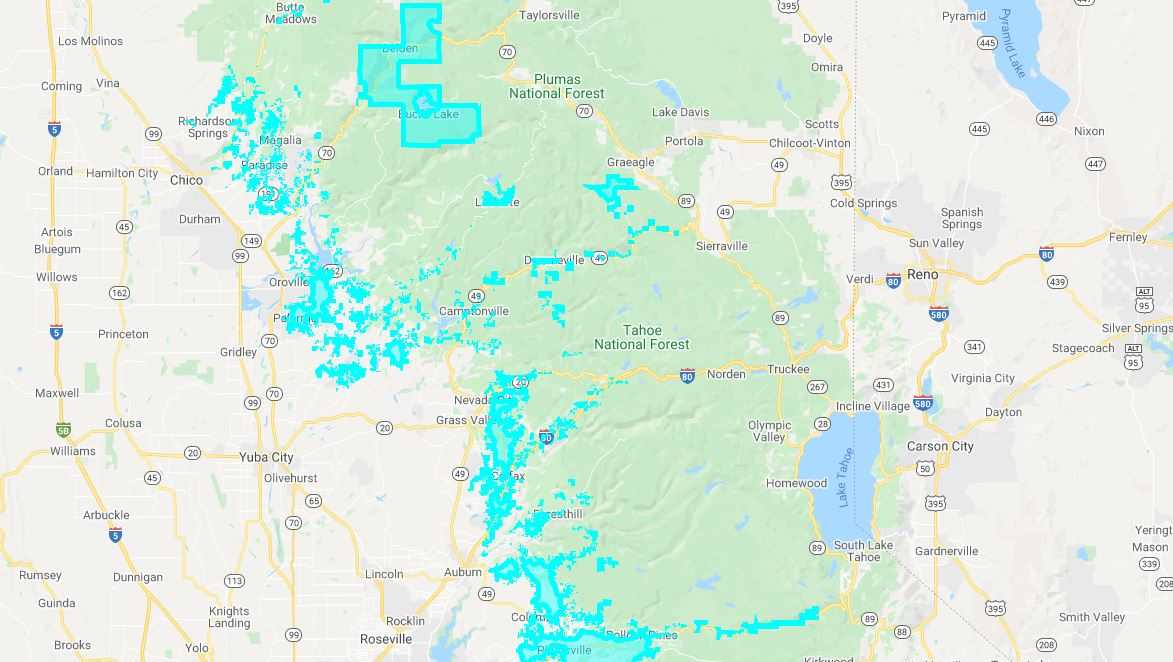 INTERACTIVE MAP: Areas impacted by PG&E power shutoffs