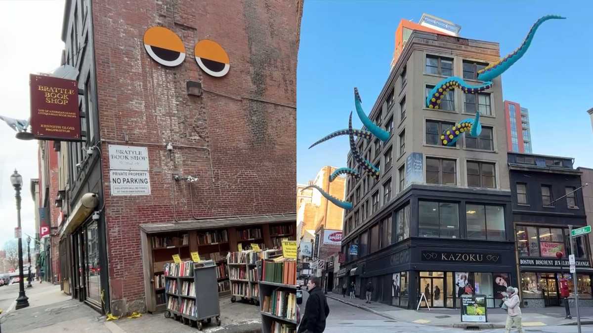 Monstrous art: Boston exhibition features watchful eyes, enormous kraken