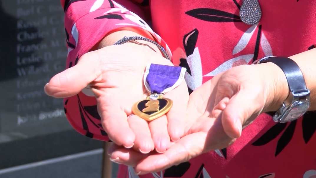 Purple Heart returned to World War II veteran's family