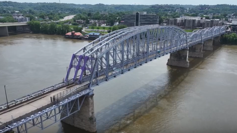 Purple People Bridge to partially reopen Friday after debris fell earlier this week - Vimarsana News