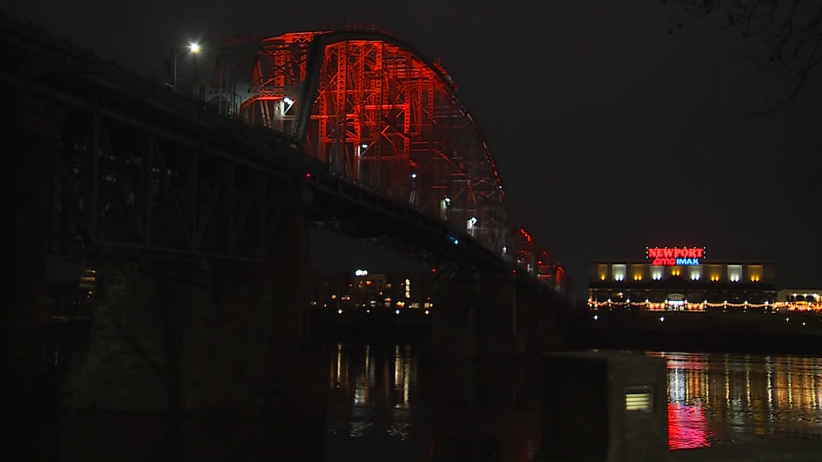 Light up orange: Tri-State attractions show support for the Bengals