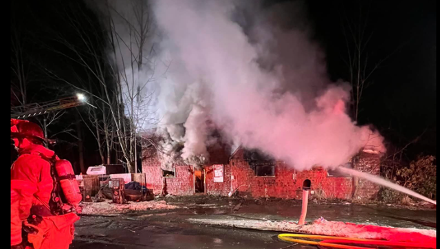 Road shut down for hours as crews put out Putney house fire - Vimarsana News