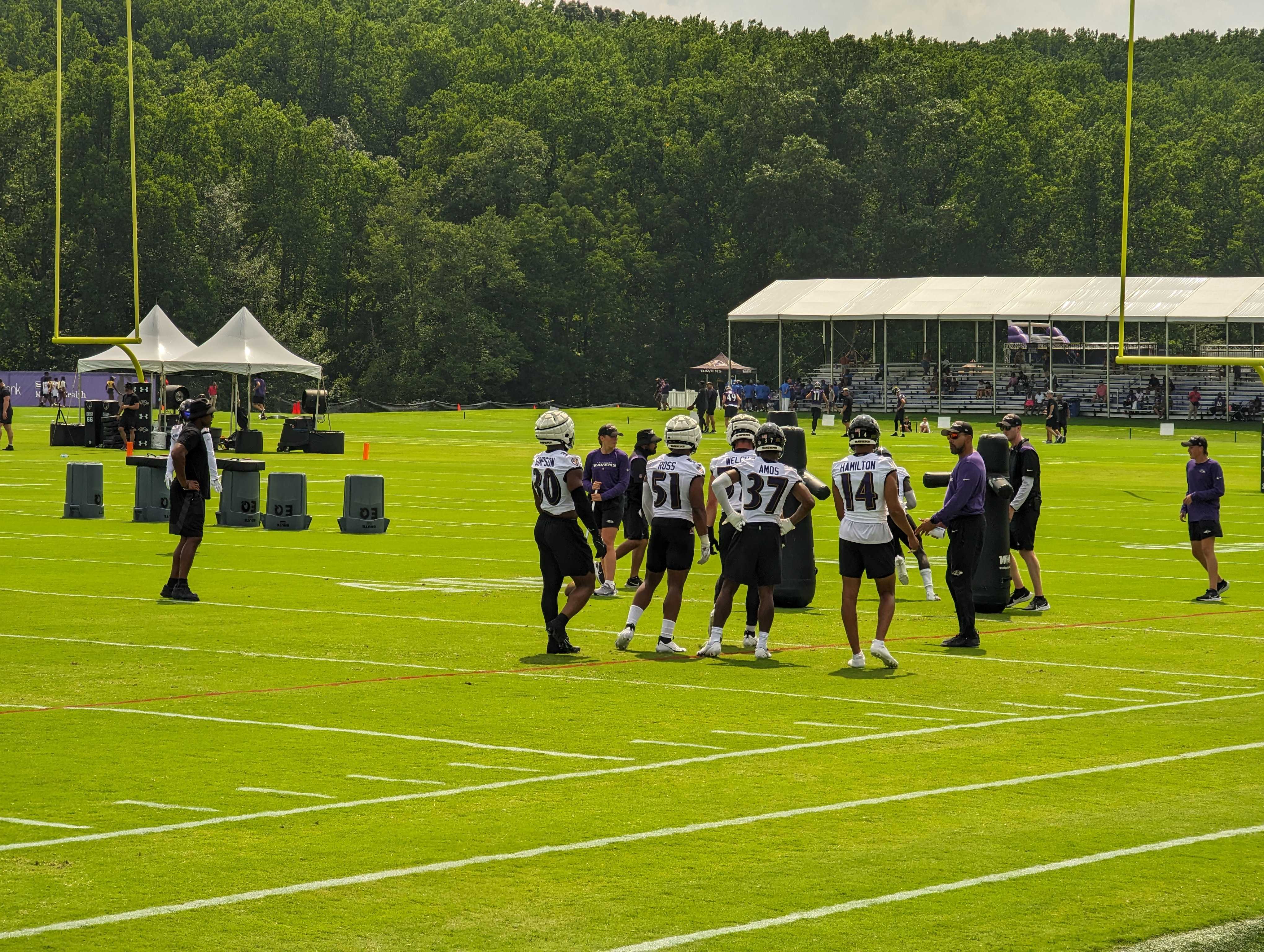 Ravens Photo Gallery: Training Camp Day 1