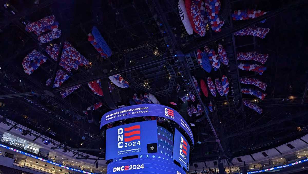 Chicago’s United Center transforms for 2024 DNC Network Today