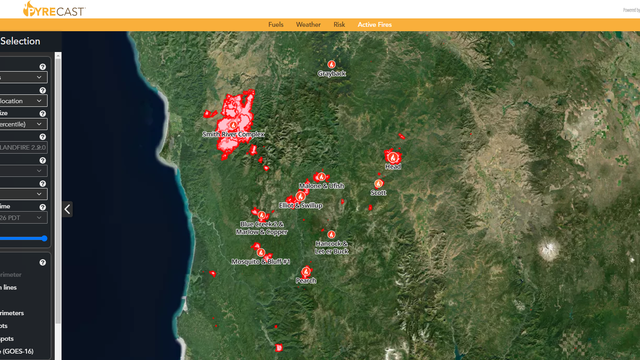 PyreCast forecast model allows anyone to track potential wildfire growth - Vimarsana News