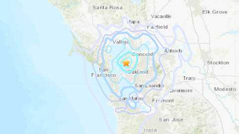 A 3.6-magnitude earthquake shakes the Bay Area of ​​California