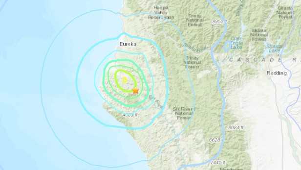 earthquake shakes Humboldt County near Rio Dell earthquake shakes Humboldt County near Rio Dell