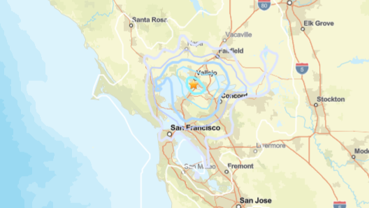 3.6-magnitude quake hits near Vallejo | California earthquake