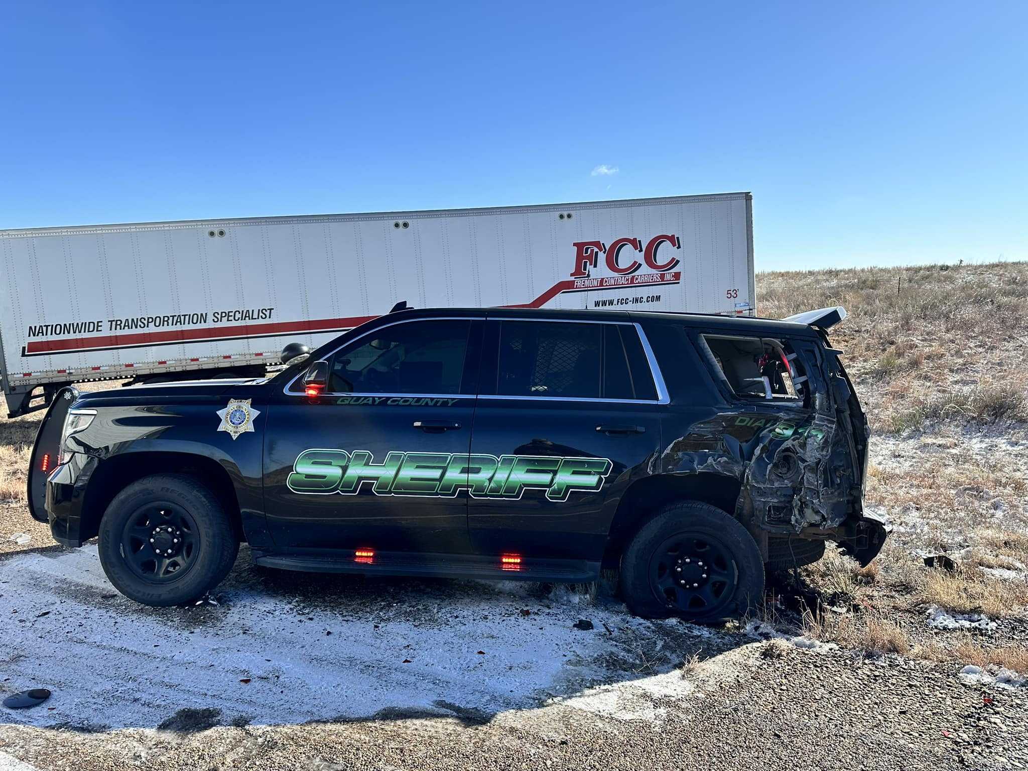 One dead after deputy vehicle hit during crash investigation