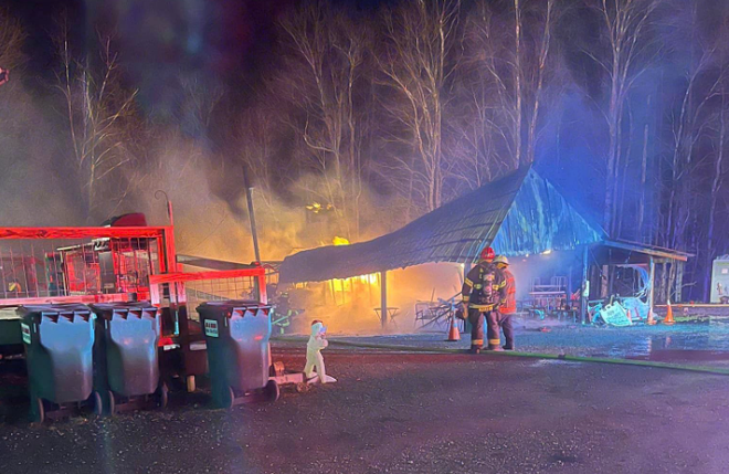 Queen Bee's Snack Bar in Bristol destroyed following fire