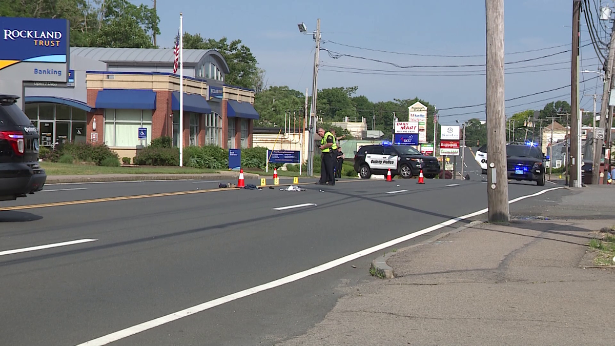Pedestrian struck, killed by vehicle in Quincy