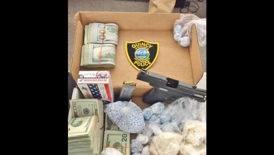More than 100,000 in drugs found in Quincy apartment