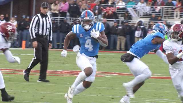 Ole Miss freshman running back Quinshon Judkins wins the C-Spire Conerly Trophy - Vimarsana News