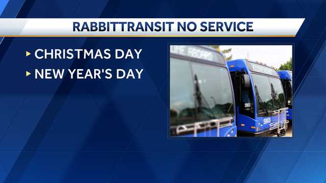 Rabbittransit holiday service update - Vimarsana News