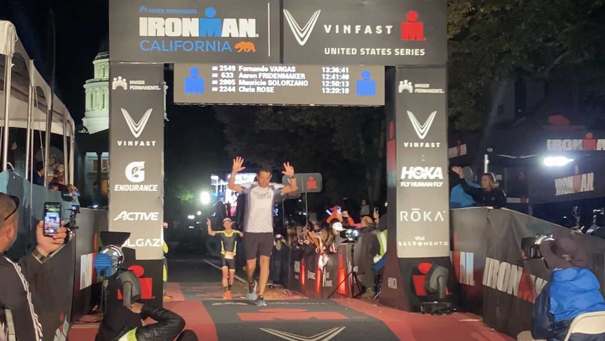 'You are an Ironman!' Thousands cross finish line of epic triathlon