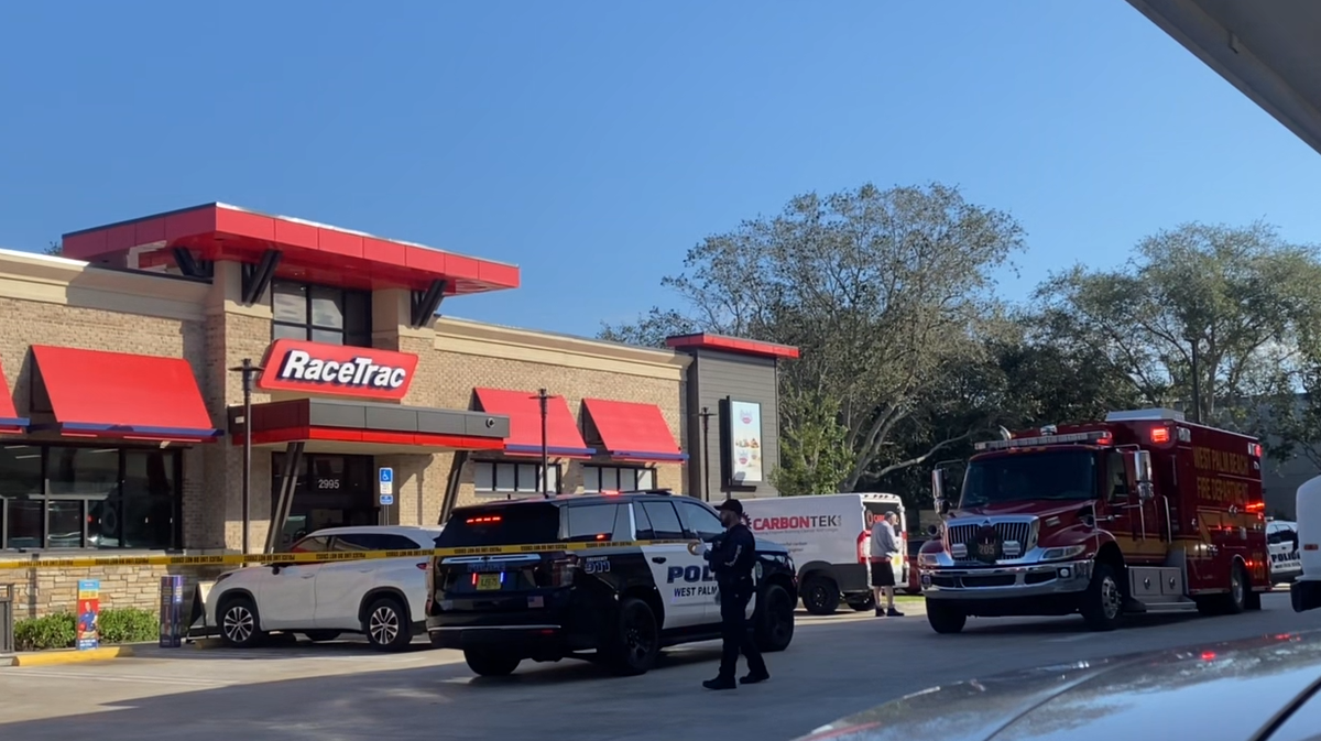 Accidental shooting at RaceTrac gas station in Florida