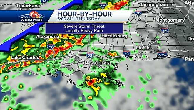 Halloween: Trick-or-treat shower possible; storms to follow into Thursday