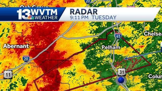 Tornado confirmed in Bibb and Shelby counties during last night's storms - Vimarsana News