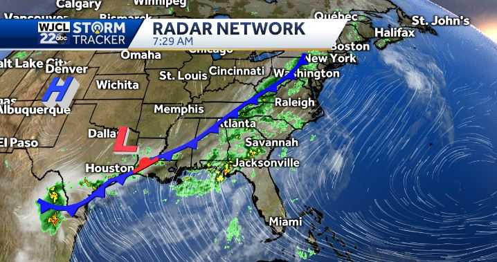 IMPACT WEATHER back in the forecast today. Here's the timeline - WJCL