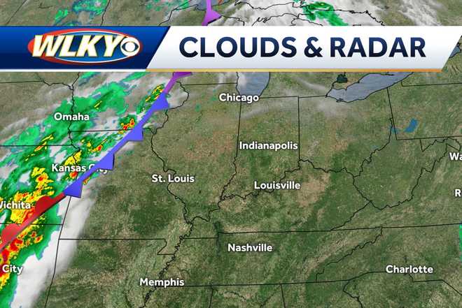 Weekly Weather Planner Maps Louisville Weather: More High Temps, Then Rain Brings A Cooldown