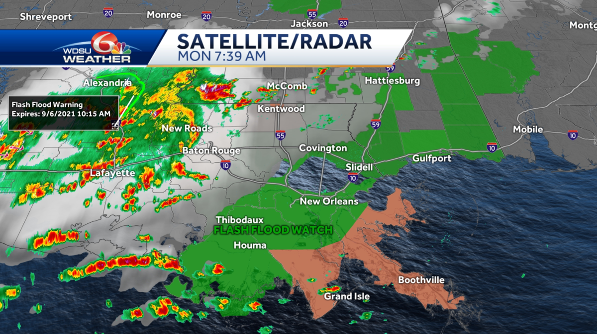 Heat, flood advisory in effect for New Orleans Metro