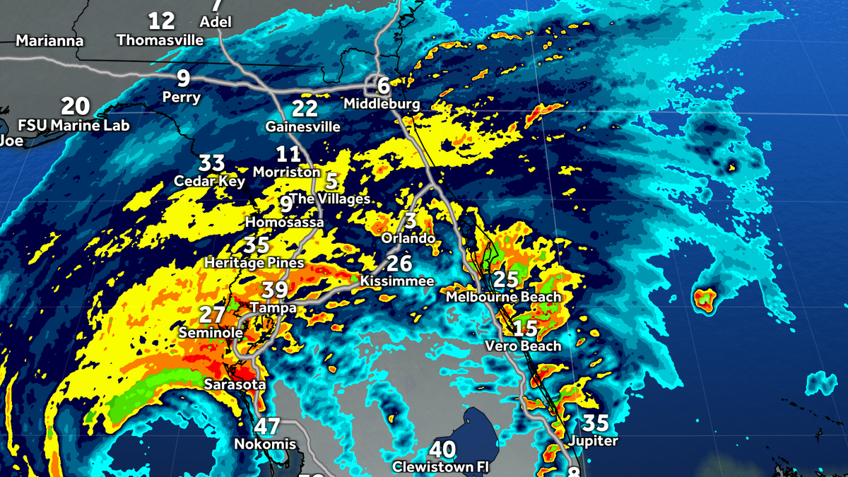 Hurricane Milton latest track, tornadic supercells in Florida