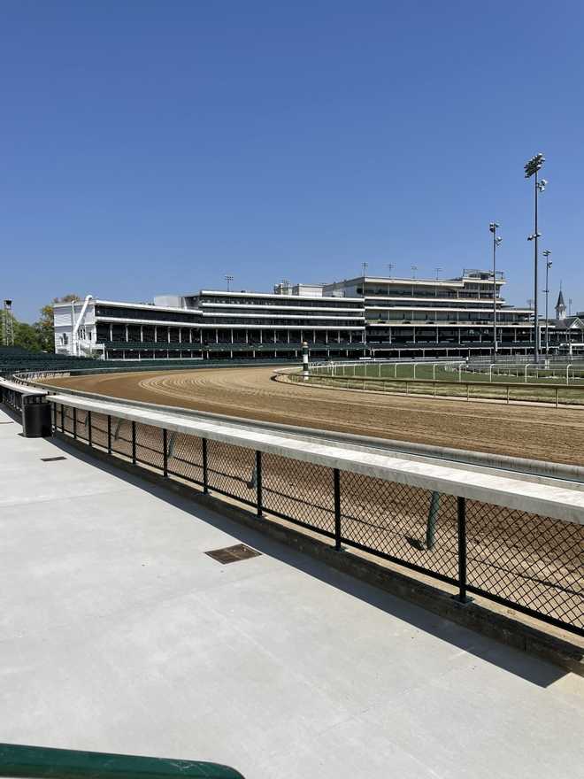 90m First Turn Complete At Churchill Downs