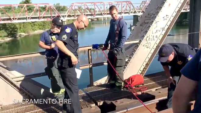 Man found dead under railroad bridge in American River