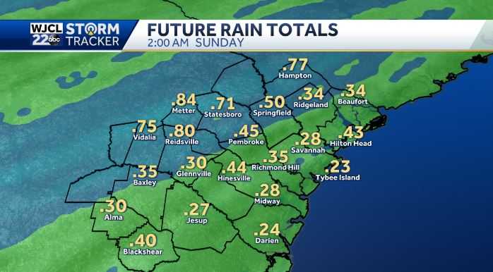 IMPACT WEATHER starts the weekend, but what does Sunday hold? - WJCL