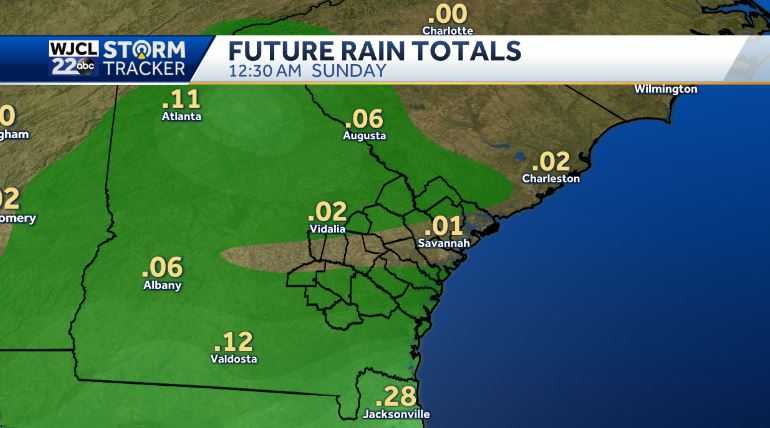Cloudy, cooler start to the weekend. Will the sun return for Sunday? - WJCL
