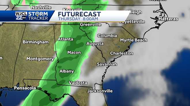 Savannah: Tracking the next chance of rain