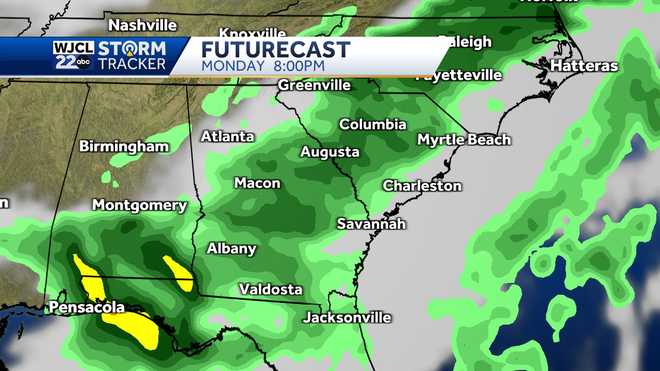 Savannah: Tracking the next chance of thunderstorms