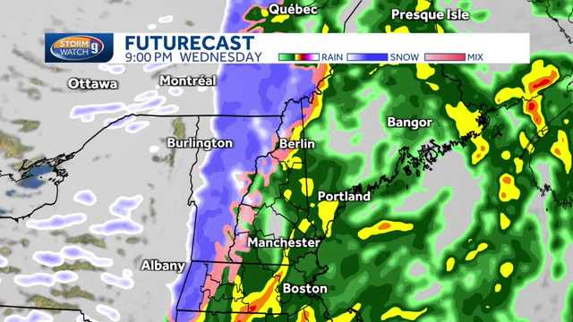 New Hampshire weather: Heavy rain, gusty winds Wednesday night - Vimarsana News