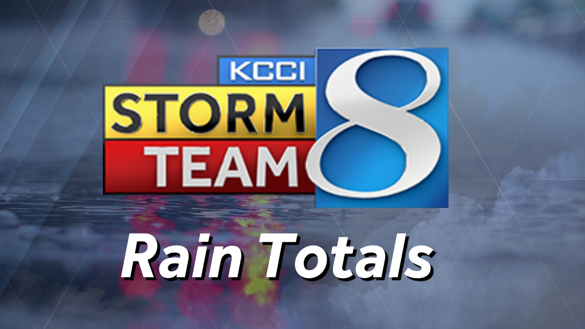 Iowa weather: See how much rain has fallen so far since Friday