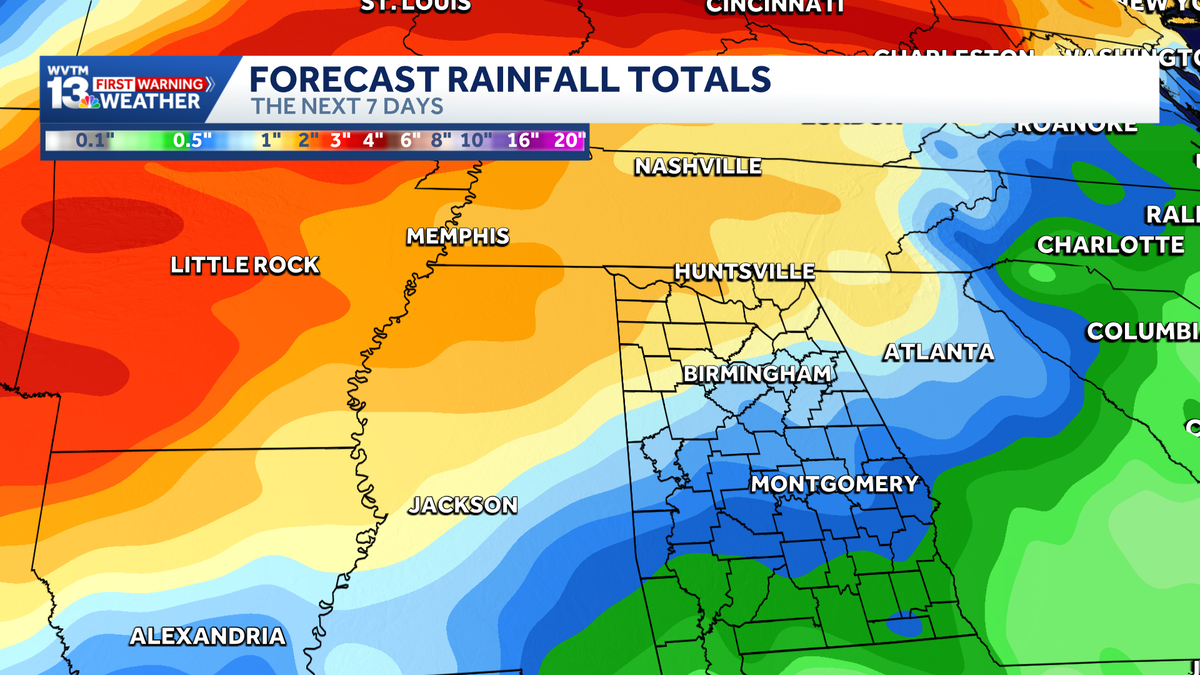 Alabama's Weather Forecast: Near-record highs
