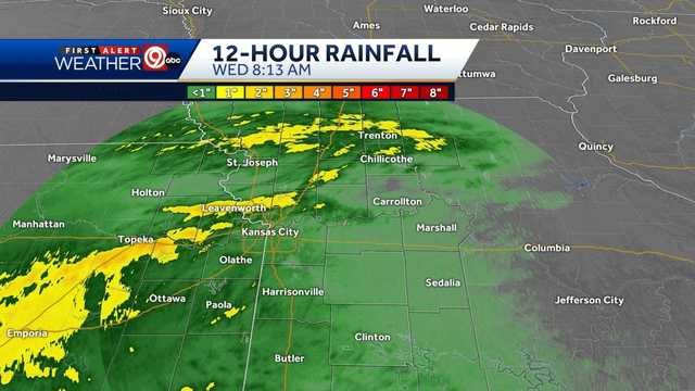 Kansas City weather to see storms on radar two times Wednesday - Vimarsana News