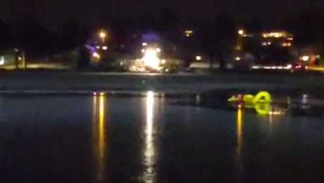 Two men rescued after falling through ice on Random Lake - Vimarsana News