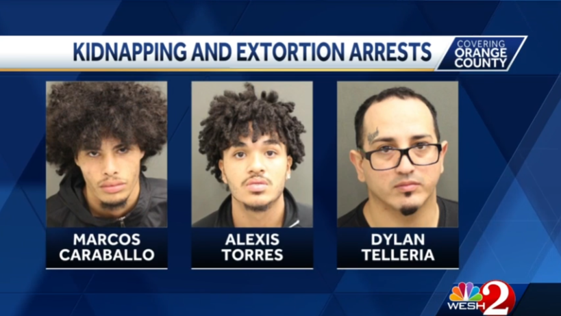 3 Orange County men arrested for kidnapping man, holding him for ransom