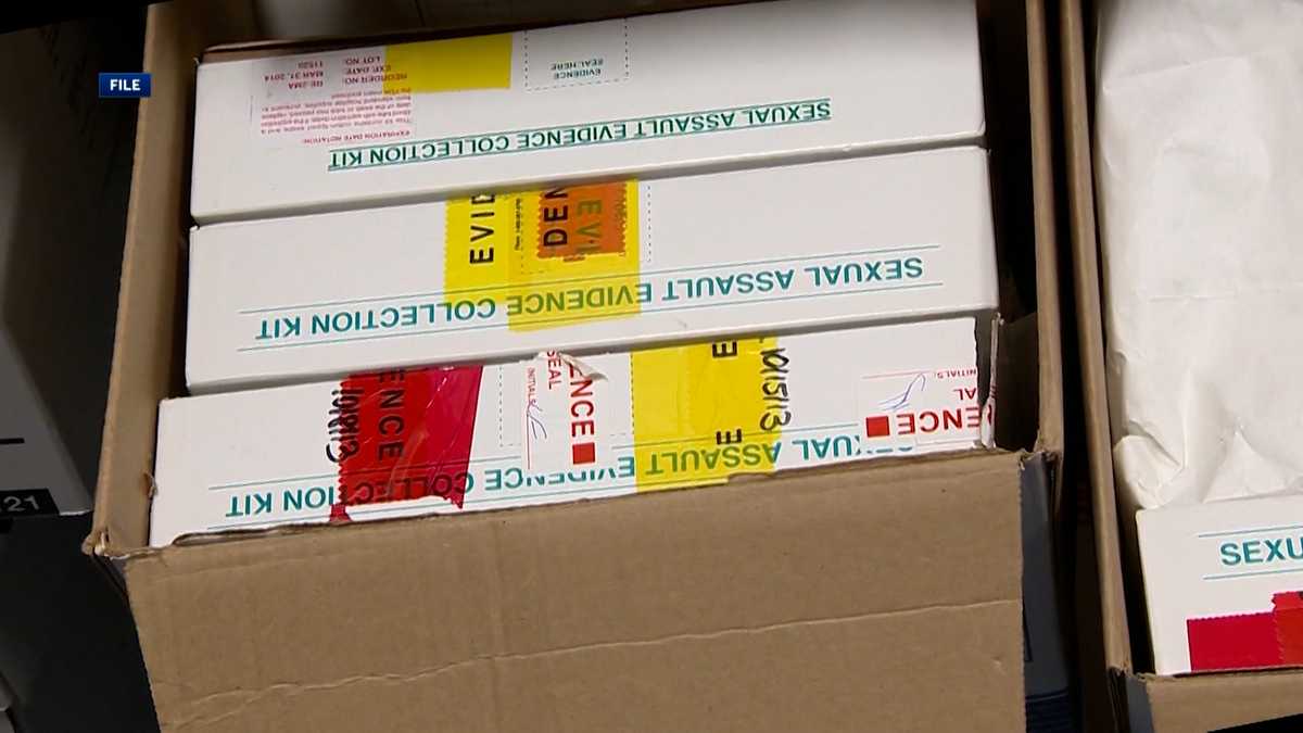 Maine faces a backlog of rape kits due to a lack of prosecution
