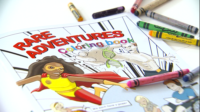 Andover circle of relatives creates coloring ebook to combat uncommon illness