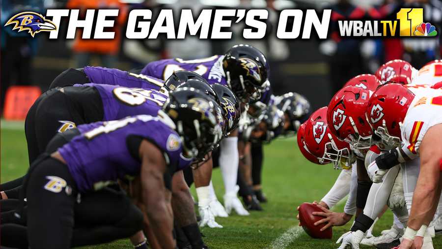 Where to watch Ravens vs Chiefs Watch game on WBALTV 11!