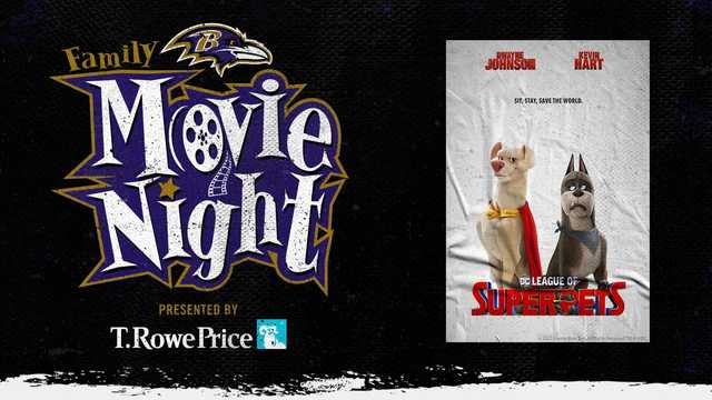 'Super-Pets' marks return of Ravens' Family Movie Night - Vimarsana News