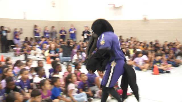 Ravens Unveiling New Band Uniforms at Home Opener