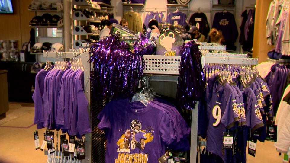 Ravens sales team shop