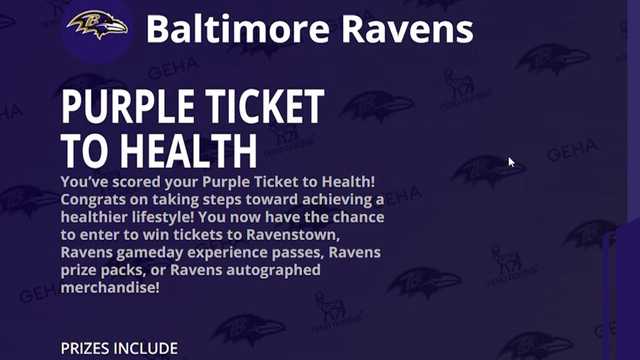 'Purple Ticket to Health' encourages Ravens fans to get healthy - Vimarsana News