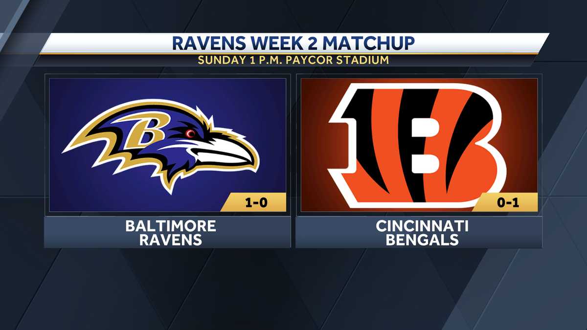What channel is Ravens vs. Bengals on today? Time, TV schedule for NFL Week  2 game