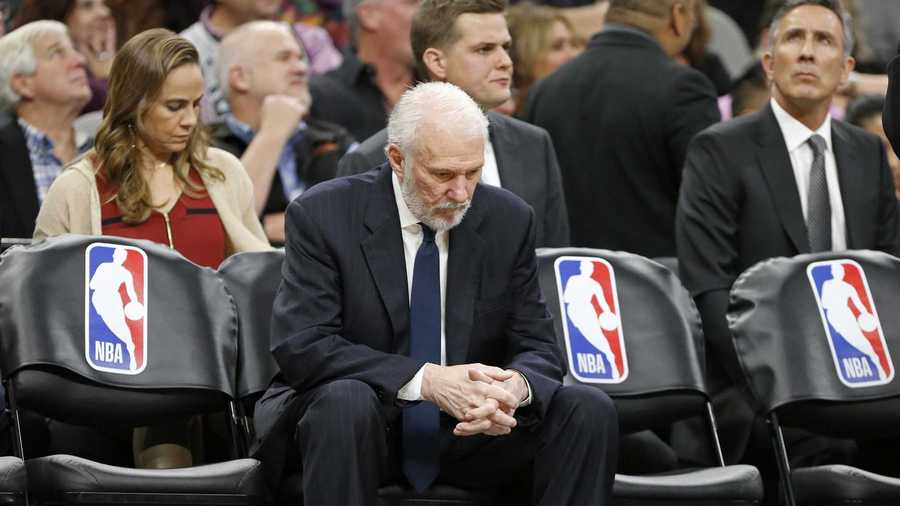 
                                     Since Gregg Popovich became Spurs head coach in 1996, there have been 224 coaching changes in the rest of the NBA. It makes him a de facto mentor, role model and shoulder to cry on. 
                                