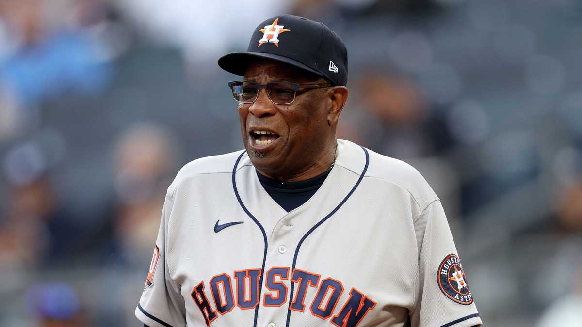 Houston Astros' Dusty Baker becomes first Black manager to win