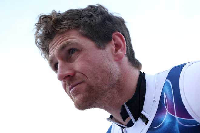 BORMIO, ITALY - FEBRUARY 05: Ryan Cochran-Siegle of Team United States looks on during the Men&amp;apos;s Downhill training on day minus one of the Milano Cortina 2026 Winter Olympics at Stelvio Alpine Skiing Centre on February 05, 2026 in Bormio, Italy. (Photo by Dustin Satloff/Getty Images)